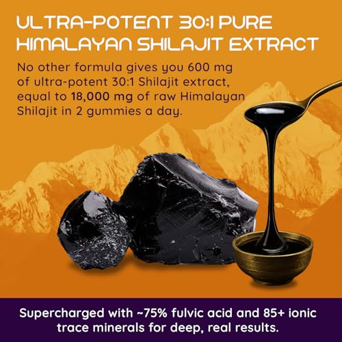 Shilajit 8-1 Super Blend Gummies