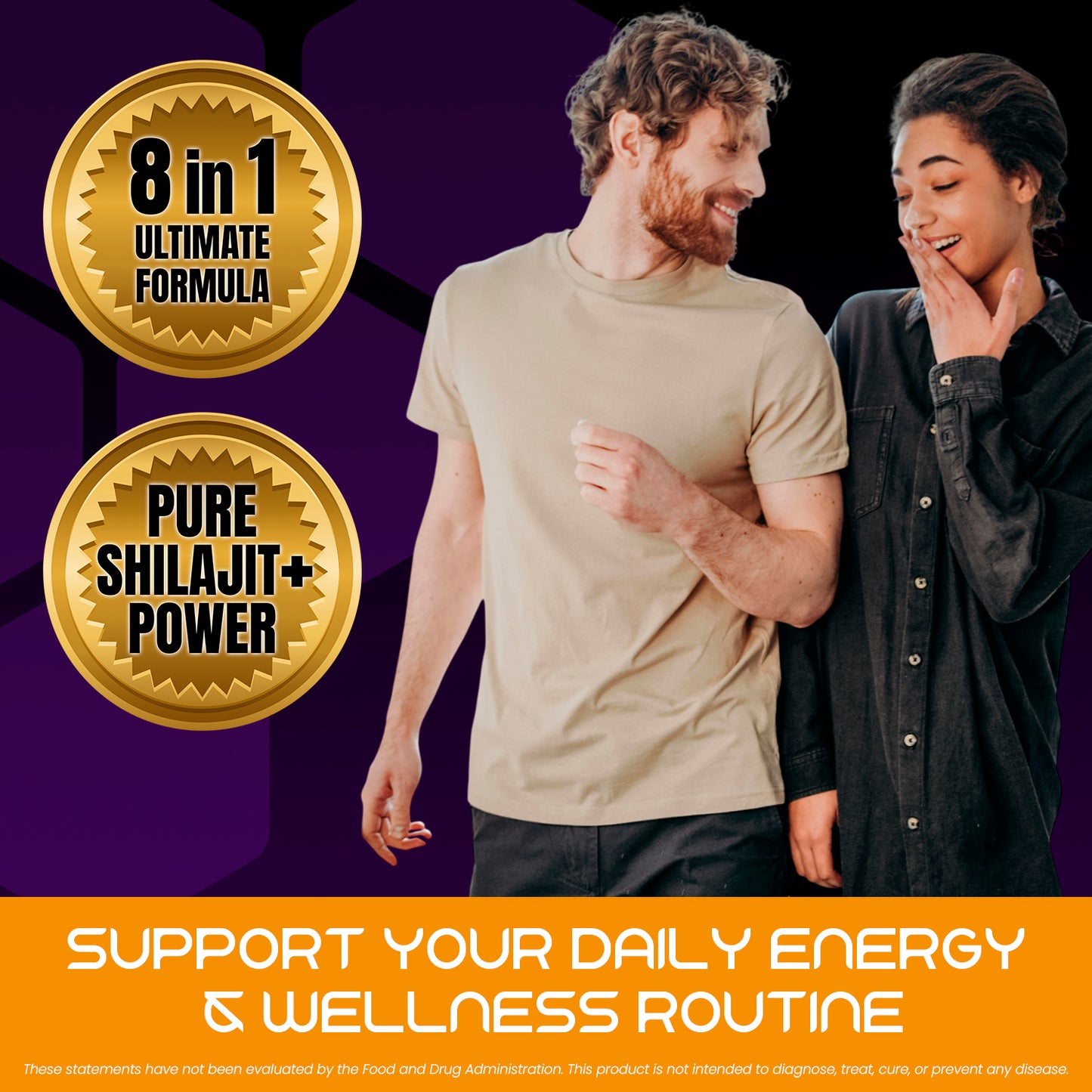 Moogu Shilajit 8-in-1 Max Strength Gummies